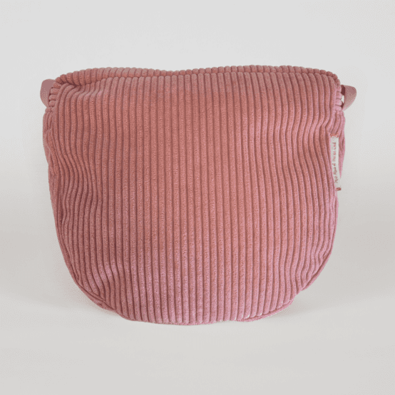 Base small bag without shoulder strap blush pink corduroy