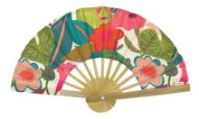 Hand-held fan fleurs des iles