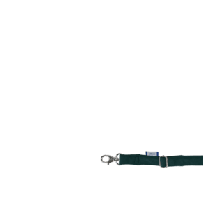 Length removable strip  suédine vert foncé