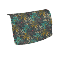 Square flap of saddle bag  palmia emeraude
