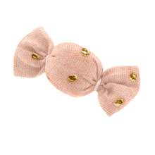 Mini sweet hairslide gaze pois or rose