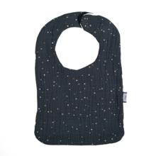 Bib - Baby size gaze pois or marine