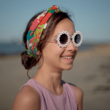 crossed headband fleurs des iles