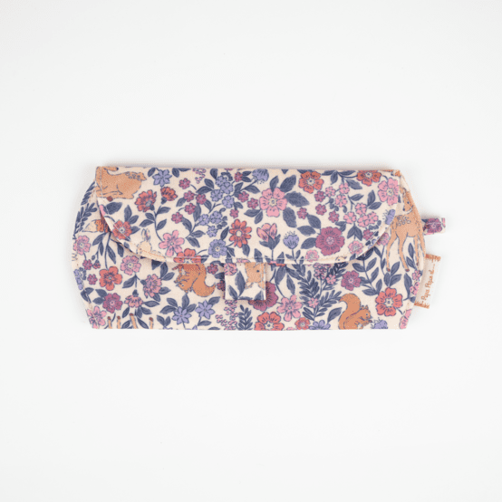 Glasses case comptine enchantée rose