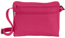 Base of satchel bag fuschia