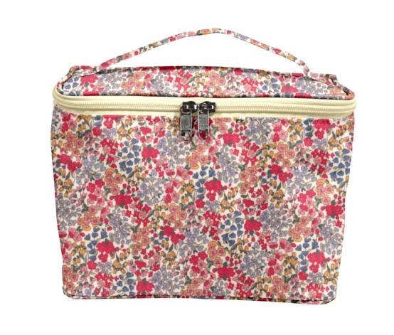 Large vanity porcelaine rosée