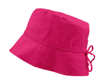 Sun hat adjustable-size T2 fuchsia pailleté