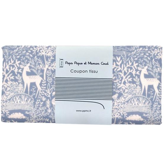 1 m fabric coupon toile de biche