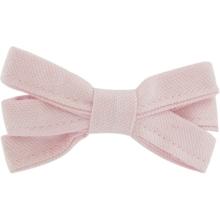 Ribbon bow hair slide light pink