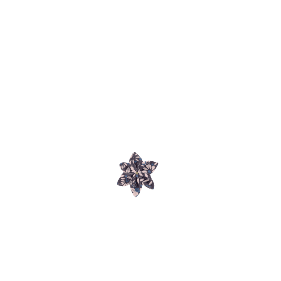Star flower hairslide parade royale