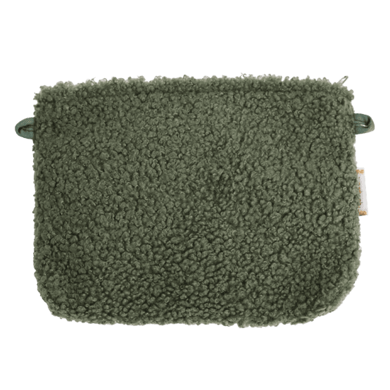 Coton clutch bag moumoute kaki