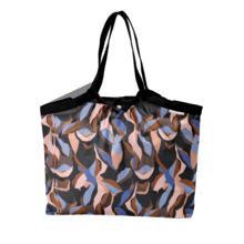 Pleated tote bag - Medium size vague d'automne
