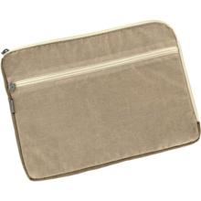 13 inch laptop sleeve golden linen