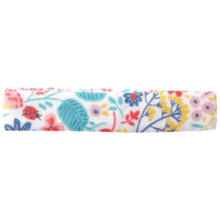 Croco Fabric Hair Clip champêtre bleuté