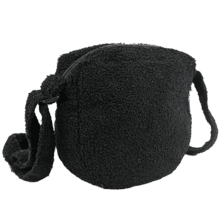 Base of small saddle bag moumoute noire