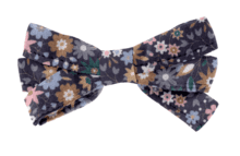 Ribbon hair slide seventies
