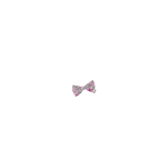 Ribbon hair slide serenade fluo