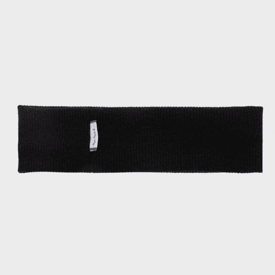 Stretch jersey headband  black jersey knit