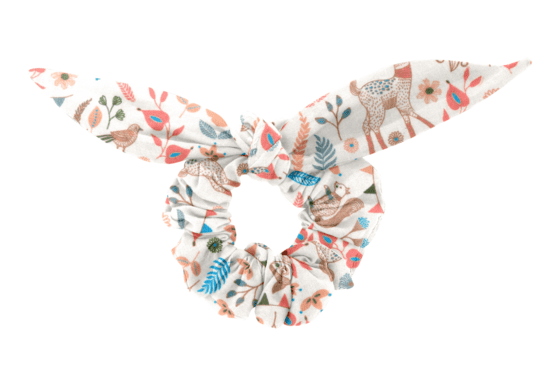 Bunny ear Scrunchie douceur des bois