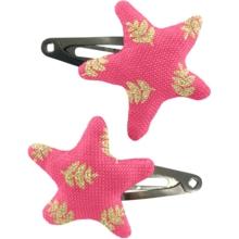 Star hair-clips feuillage or rose