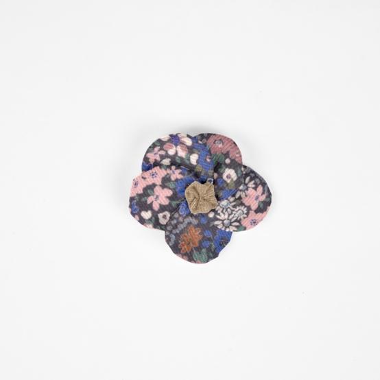 Flower petal hair slide small  monet lilas