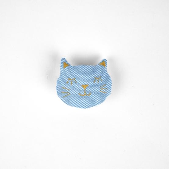 Meow hair slide oxford blue