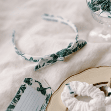 bow headband jungle vintage