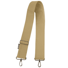 Wide shoulder strap camel