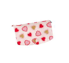 Flap of shoulder bag petits coeurs