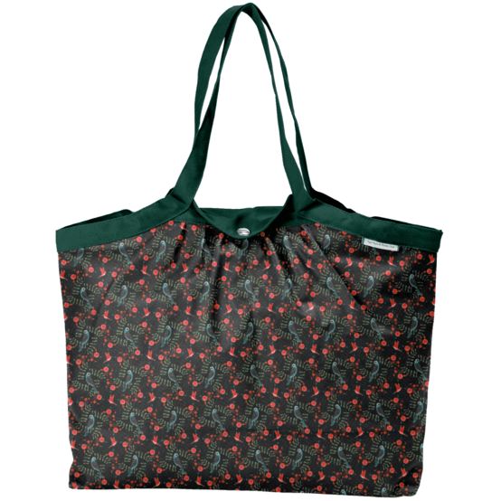 Pleated tote bag - Medium size birdy