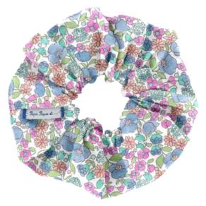 Scrunchie pastel fleuri