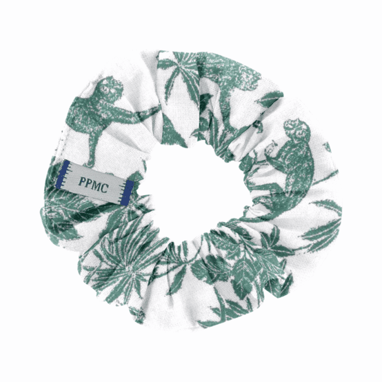 Small scrunchie jungle vintage