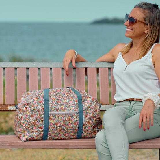 Weekend bag mille et une fleurs