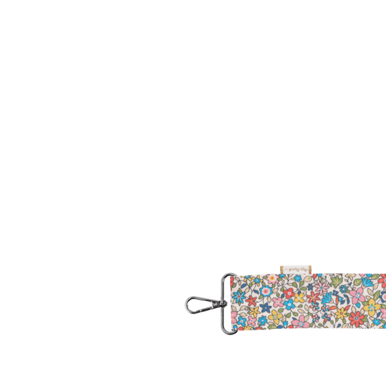 Wide shoulder strap mille et une fleurs