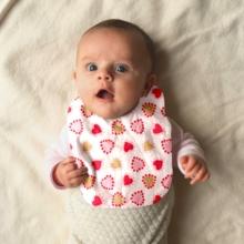 Bib - Baby size petits coeurs