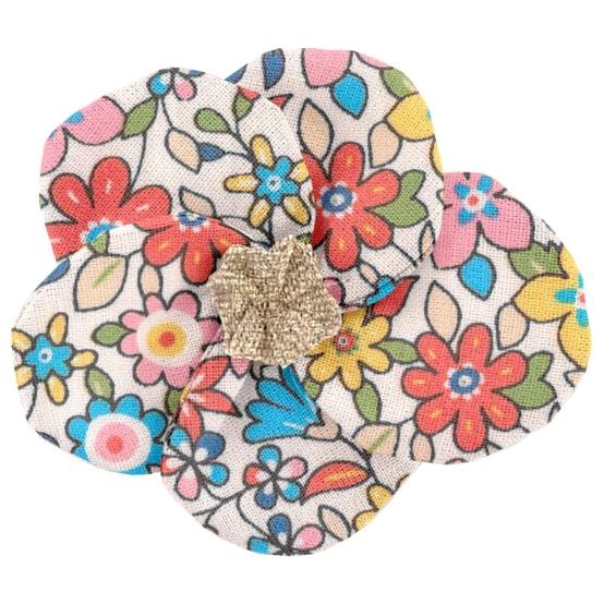 Flower petal hair slide small  mille et une fleurs