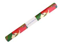 35cm coated fabric coupon fleurs des iles