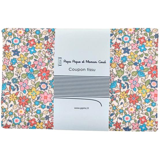 1 m fabric coupon mille et une fleurs