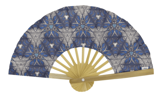 Hand-held fan ethnique