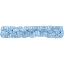 Plait hair slide oxford blue