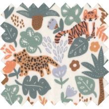 Coated fabric baby jungle