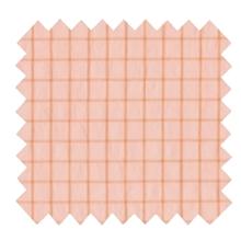 Cotton fabric ex2530 two-tone powder pink checks