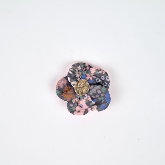 Mini Flower petal hair slide monet lilas