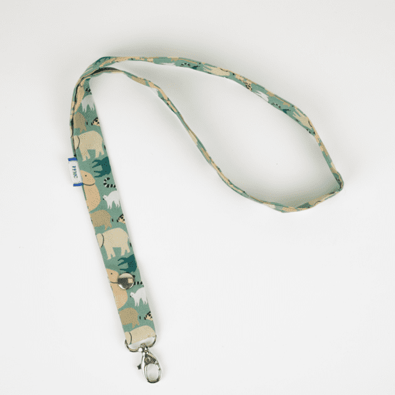 Lanyard necklace safari kaki