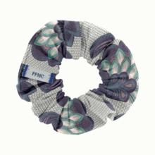 Small scrunchie lotus vert