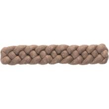 Plait hair slide copper linen