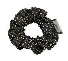 Mini Scrunchie glitter black