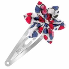 Star flower hairclip rouge corolle