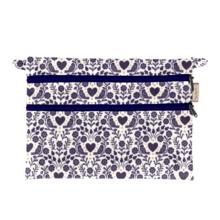 Aloïs flat pouch scandinavia bleu