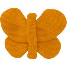 Butterfly hair clip ochre